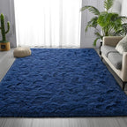 Deerhoo Large Shag Area Rugs 6 x 9, Plush Fuzzy Rugs - Image 2