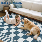 GarveeHome 8×10 Area Rugs for Living Room, Non-Slip Washable Rugs 8x10 - Image 8