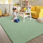 Pettop 4x6 ft Light Green Area Rugs - Image 5
