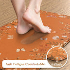 KIMODE Fall Kitchen Mats Cushioned Anti Fatigue, Halloween Kitchen Mats - Image 4