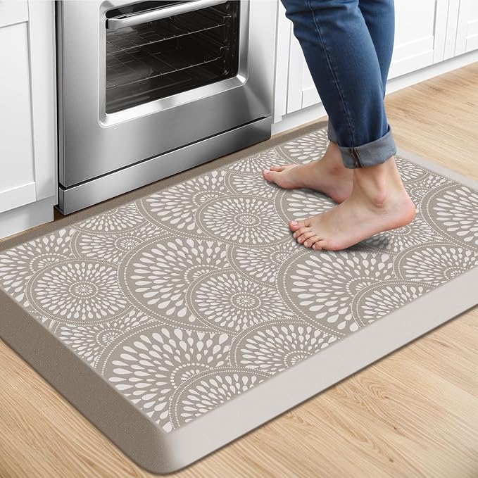 Mattitude 4/5 Inch Kitchen Mat, 17.3x28in Heavy Duty Ergonomic Comfort Foam by Mattitude