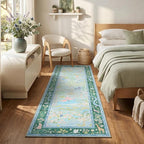 2x6 Hallway Runner Rug Non Slip Forest Nursery Runners Washable Stain Resistant - Image 3