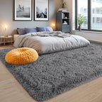 8x10 Area Rugs for Living Room, Ultra Soft Fluffy Large Shaggy Rug Carpet for - Image 7
