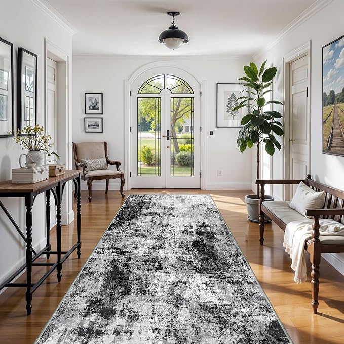 4x10 Wide Washable Runner Rug: Easy-to-Clean Runners - Image 2