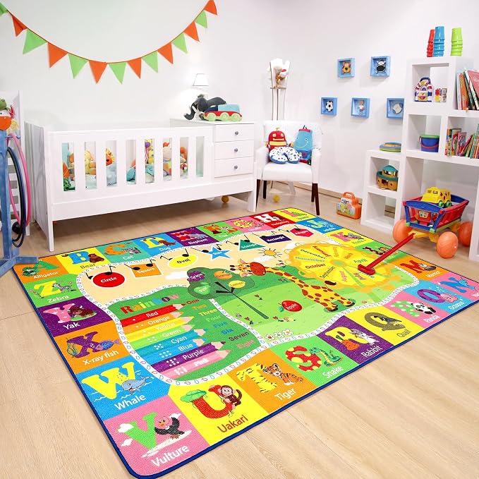 Chicrug Educational Kid Area Rug - Image 5