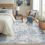6x9 Area Rugs Washable Living Room Rug-No Slip Soft Carpets Modern Abstract - Image 2