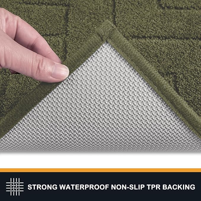 PURRUGS Dirt Trapping Door Mat 24" x 59", Non-Slip Machine Washable Entry Rug - Image 4