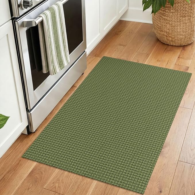IOHOUZE Small Area Rug 2x3 Washable Woven Rugs - Image 7