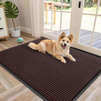 OLANLY Front Door Mat Indoor Outdoor Entrance, Waterproof Heavy Duty Doormat by OLANLY