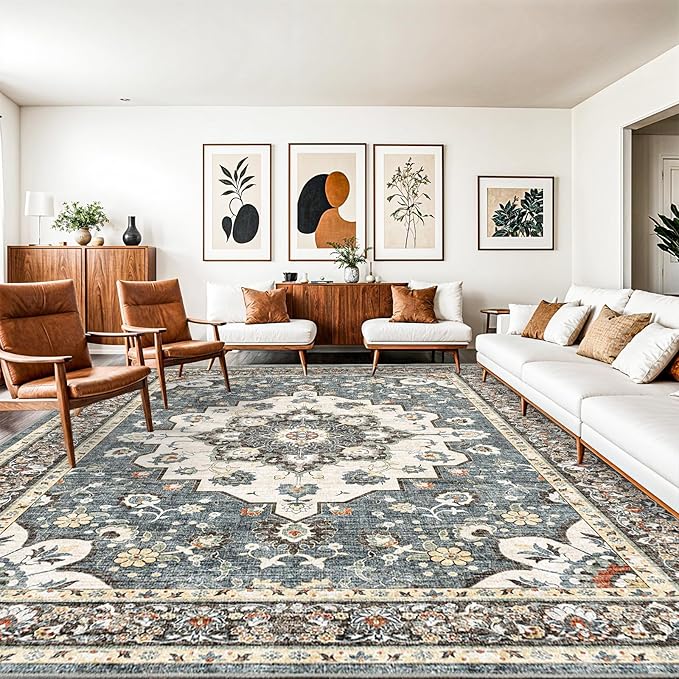 TOPRUUG Washable Oriental Area Rug by TOPRUUG