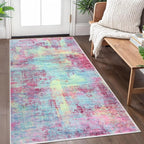 IOHOUZE Abstract Area Rug 3x5 Ft Washable Rugs by iOhouze