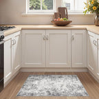 UERMEI 2x3 Entryway Area Rug: Washable Neutral Modern Abstract Small Rug - Image 3
