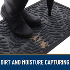 OLANLY Door Mat Indoor Outdoor Entrance, Waterproof All-Weather All-Season - Image 5