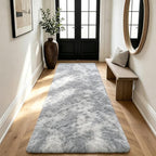 Shag Runner Rug for Bedroom Living Room 3x7 Upgrade Non-Slip Fluffy Soft - Image 6