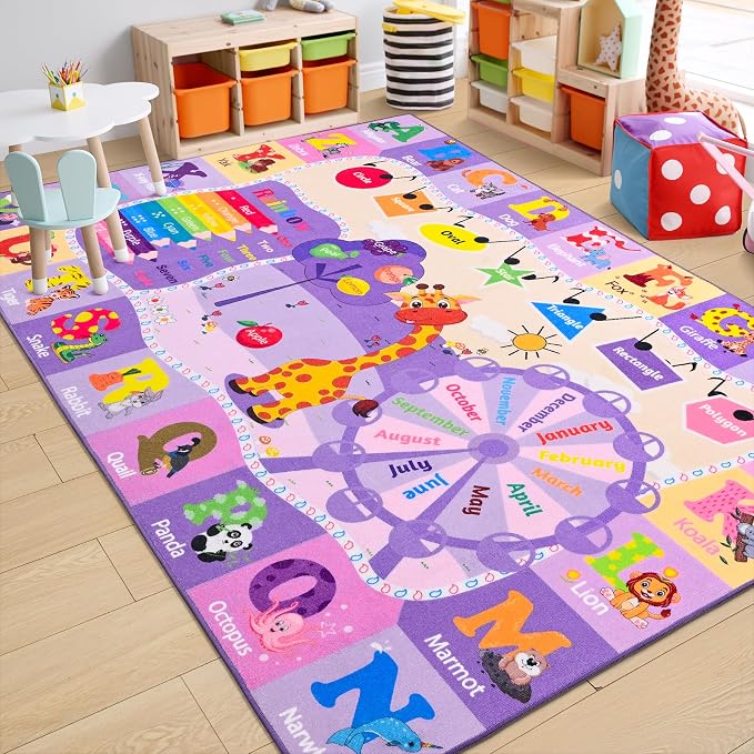 Chicrug Educational Kid Area Rug - Image 3