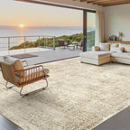 Soalmost Washable Area Rug 8x10, Large Soft Rugs by Soalmost
