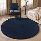 Sour Lemon 4ft Round Rugs for Bedroom, Circle Area Rugs for Living Room - Image 4