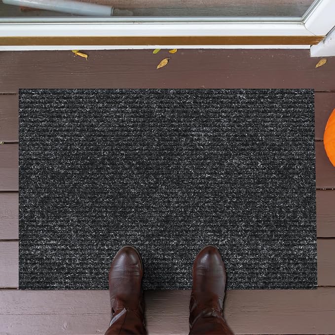 Ottomanson Mud Mat 3' x 3'11" Entryway Rug - Image 11