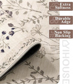 YIHOUSE Washable Floral 6x9 Area Rugs - Image 6