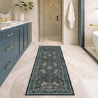 Botanical Bird 2x6 Entryway Rugs Indoor, Machine Washable Runner Rugs - Image 3