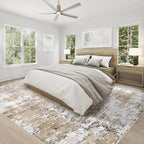 XLUEZ 8x10 Area Rugs for Living Room, Washable Modern Abstract Large Area Rug - Image 4