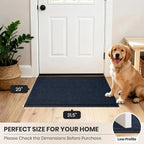 PURRUGS Dirt Trapping Door Mat 20" x 31.5", Non-Slip Machine Washable Entryway - Image 8