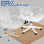 Chair Mat for Hardwood Floor, Anti Slip, Computer Chair Desk Mat, Floor - Image 5