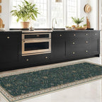 Hazo Haus Vintage Dark Green 2x10 Hallway Runner Rug - Image 8