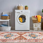 Yamaziot Washable Runner Rug, 2x6 Non-Slip Boho Vintage Hallway Rug Runner - Image 8