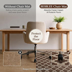 48"x60" Office Chair Mat for Hardwood Tile Floor, Under Desk Carpet Protector - Image 6