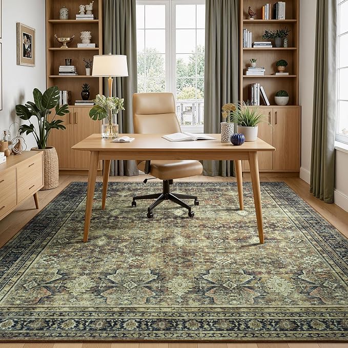 Lessymo 5x7 Washable Area Rug - Image 9