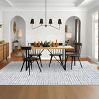 ROYHOME Washable Rug 6x9 Area Rugs - Image 2