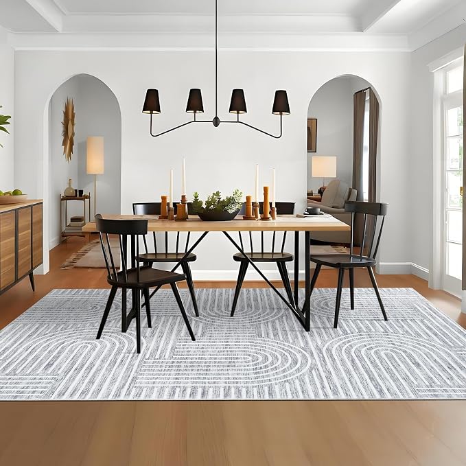 ROYHOME Washable Rug 6x9 Area Rugs - Image 2