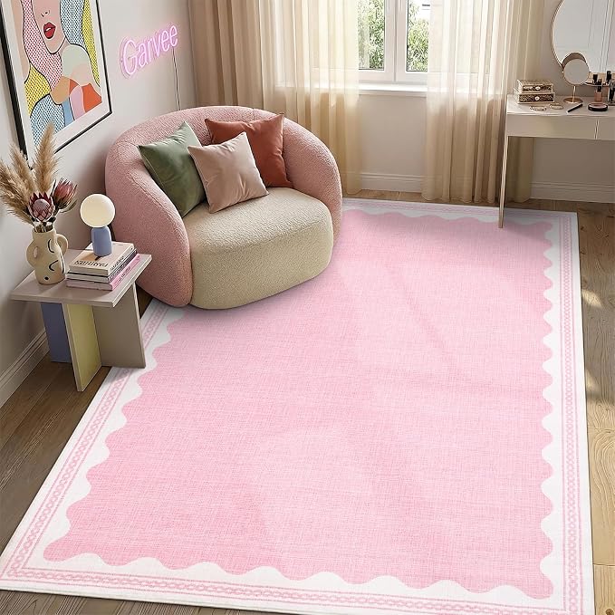 GarveeHome 4x6 Rug Non-Slip Washable Low-Pile Carpet by GarveeHome