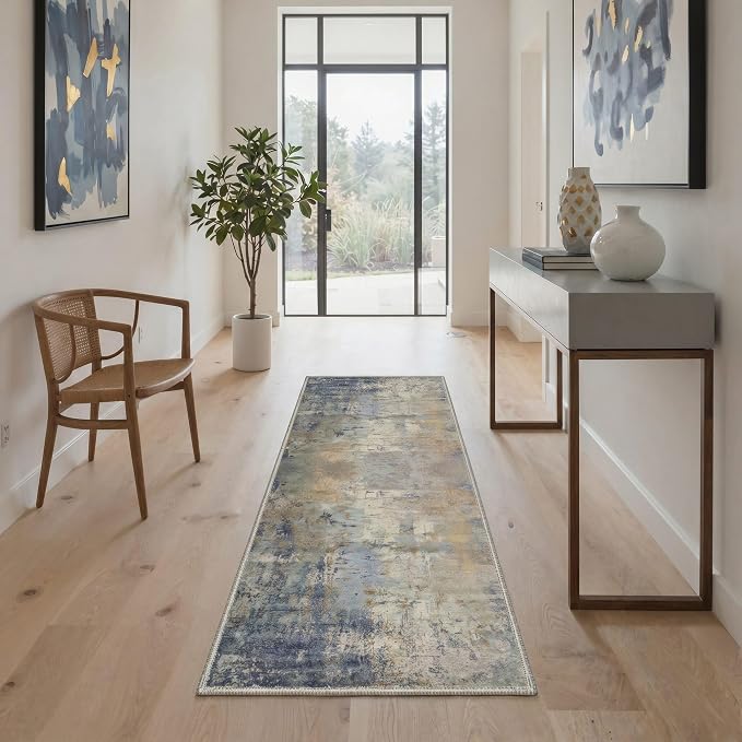 BEIMO Area Rugs 5x7 for Living Room Bedroom, Modern Abstract Machine Washable - Image 6