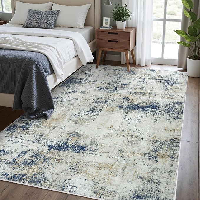 Area Rug Living Room Rugs: 5x7 Washable Rug - Image 2