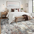 8x10 Area Rugs for Living Room, Abstract Modern Washable Rug, Indoor Soft - Image 8