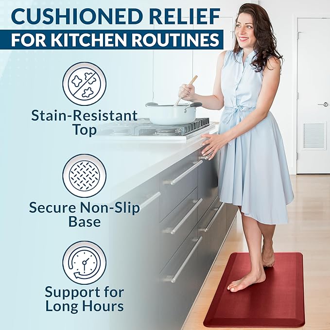 ComfiLife Anti Fatigue Floor Mat – 3/4 Inch Thick Kitchen Mats - Image 6