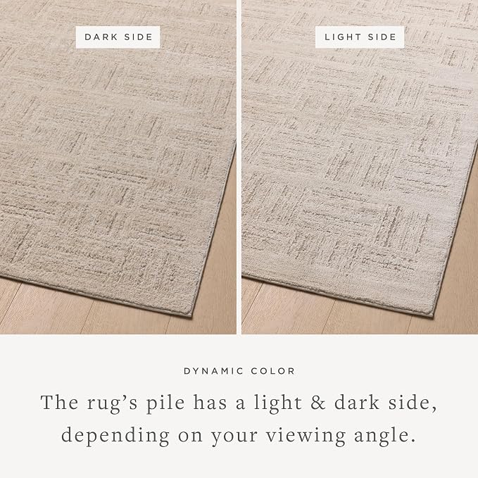 Loloi Amber Lewis Monty Collection MOT-01 Ivory/Taupe 2'-7" x 10'-0", .50" Pile - Image 3