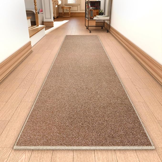 AREDO Runner Rug with Non Slip Rubber Backing, Washable Soft Floor Carpet by AREDO
