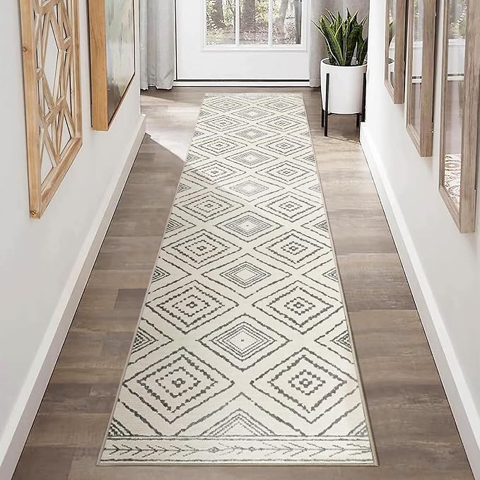 BESTSWEETIE Area Rug 2x6 Rug Machine Washable Non-Slip Low Pile Print Pattern - Image 8