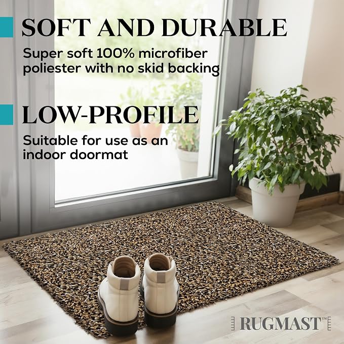 Premium Microfiber Indoor Door Mat – 24"x36" Washable Entry Mat, Waterproof - Image 5