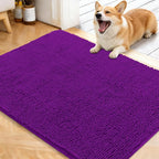 OLANLY Dog Door Mat for Muddy Paws 40x32, Absorbs Moisture and Dirt, Absorbent by OLANLY
