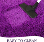 Chicrug Soft Runner Rugs for Bedroom Living Room Plush Fluffy Rug 2x6 Feet - Image 7