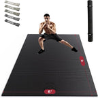 HAPBEAR Large Exercise Mat-7'x5'/6'x8'/6'x9'/6'x10'/6'x12'x8mm, Ultra Durable by HAPBEARFitness