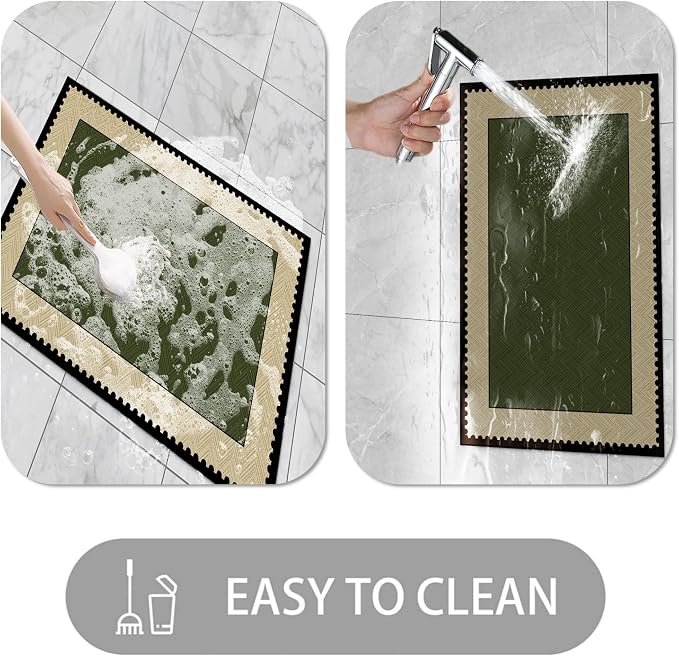 Ultra Thin Door Mat Indoor Entrance, 1/10 in Thin Door Mats - Image 5