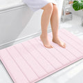 OLANLY Memory Foam Bath Mat 40x24, Super Soft Absorbent Bathroom Rugs, Quick Dry by OLANLY