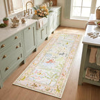 2x6 Hallway Runner Rug Non Slip Forest Nursery Runners Washable Stain Resistant - Image 2