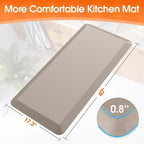 4/5 Inch Thicker Kitchen Mat, Cushioned Thick Floor Comfort Mat, - Image 2