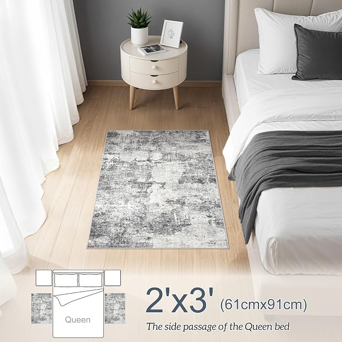 DMOYEST 2x3 Small Area Rug - Image 3